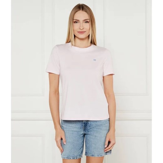 Tommy Hilfiger T-shirt | Regular Fit ze sklepu Gomez Fashion Store w kategorii Bluzki damskie - zdjęcie 184989879