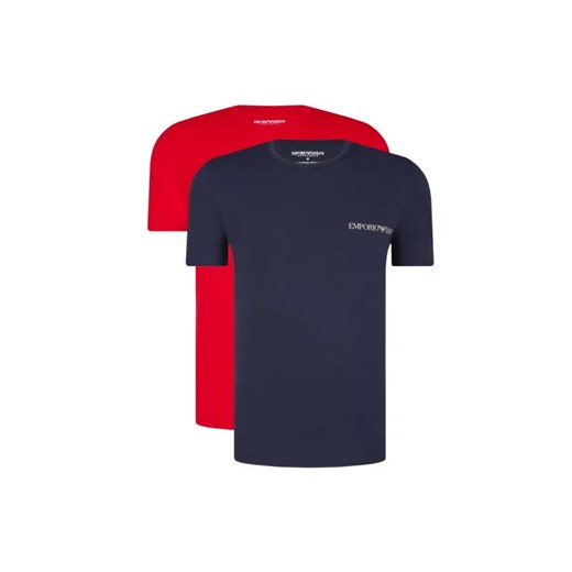 Emporio Armani T-shirt 2-pack | Regular Fit | stretch ze sklepu Gomez Fashion Store w kategorii T-shirty męskie - zdjęcie 184989936