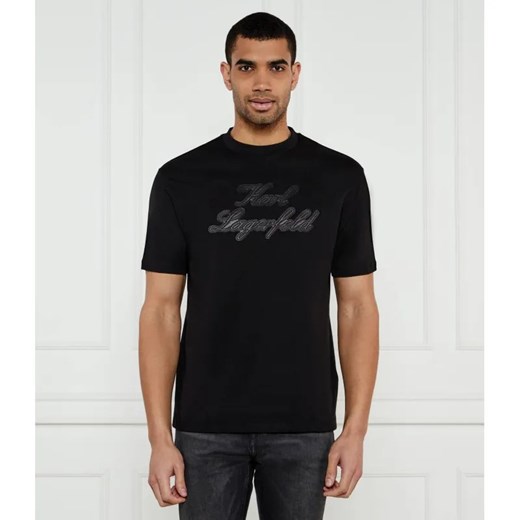 Karl Lagerfeld T-shirt | Regular Fit ze sklepu Gomez Fashion Store w kategorii T-shirty męskie - zdjęcie 184989938