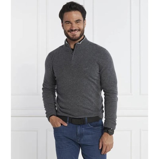 BOSS BLACK Wełniany sweter Marlo | Regular Fit ze sklepu Gomez Fashion Store w kategorii Swetry męskie - zdjęcie 184989976