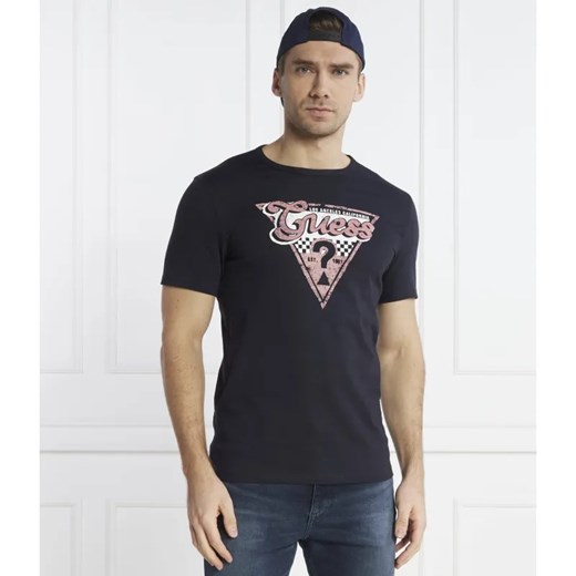 GUESS T-shirt | Regular Fit ze sklepu Gomez Fashion Store w kategorii T-shirty męskie - zdjęcie 184989979
