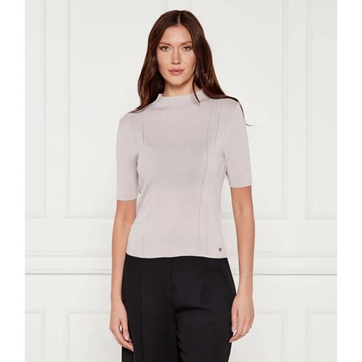Marc Cain Wełniany sweter | Slim Fit ze sklepu Gomez Fashion Store w kategorii Swetry damskie - zdjęcie 184990067