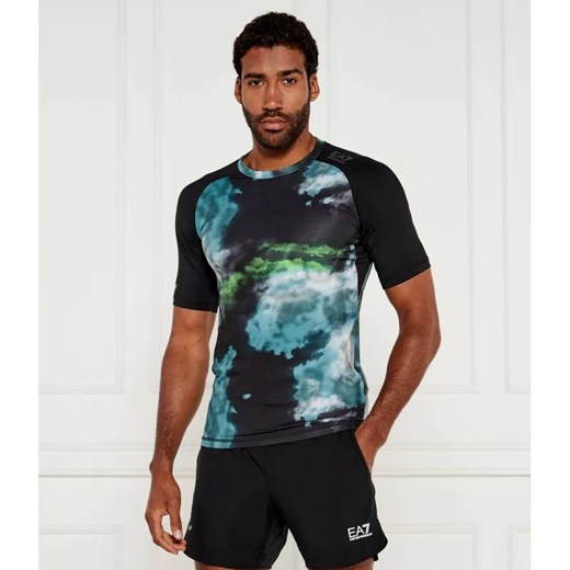 EA7 T-shirt | Extra slim fit ze sklepu Gomez Fashion Store w kategorii T-shirty męskie - zdjęcie 184990085
