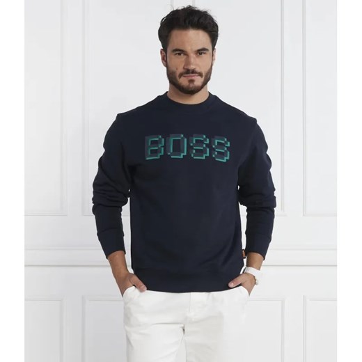 BOSS ORANGE Bluza Weglitchlogo | Regular Fit ze sklepu Gomez Fashion Store w kategorii Bluzy męskie - zdjęcie 184990128