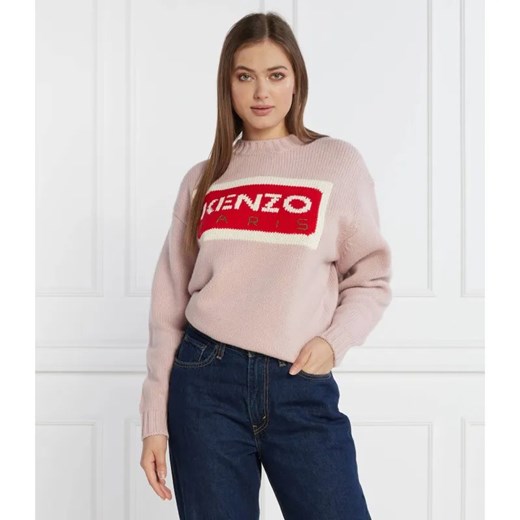 Kenzo Wełniany sweter | Regular Fit ze sklepu Gomez Fashion Store w kategorii Swetry damskie - zdjęcie 184990186