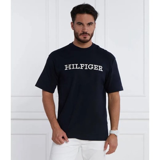 Tommy Hilfiger T-shirt MONOTYPE EMBRO | Relaxed fit ze sklepu Gomez Fashion Store w kategorii T-shirty męskie - zdjęcie 184990225