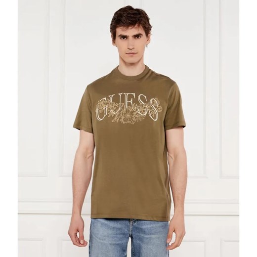 GUESS T-shirt | Regular Fit ze sklepu Gomez Fashion Store w kategorii T-shirty męskie - zdjęcie 184990479
