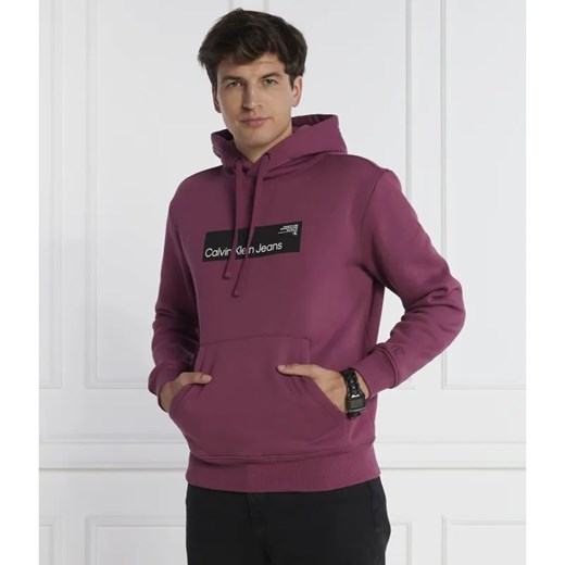 Calvin Klein Jeans Bluza HYPER REAL BOX LOGO | Regular Fit ze sklepu Gomez Fashion Store w kategorii Bluzy męskie - zdjęcie 184990579