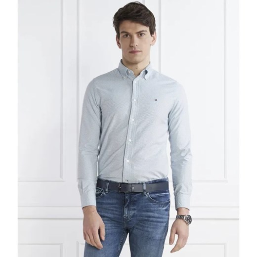 Tommy Hilfiger Koszula MICRO DOT PRINT SF S, 0GZ | Slim Fit Tommy Hilfiger XL promocja Gomez Fashion Store