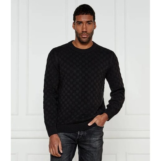 HUGO Sweter Selio | Loose fit ze sklepu Gomez Fashion Store w kategorii Swetry męskie - zdjęcie 184990775