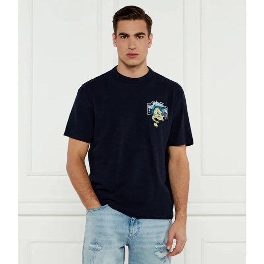 GUESS T-shirt JAPANESE DRAGON | Classic fit ze sklepu Gomez Fashion Store w kategorii T-shirty męskie - zdjęcie 184990778
