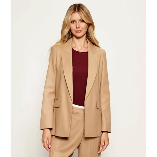 Marc Cain Marynarka | Loose fit | z dodatkiem wełny ze sklepu Gomez Fashion Store w kategorii Marynarki damskie - zdjęcie 184990796