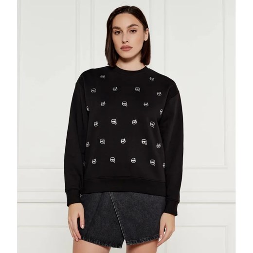 Karl Lagerfeld Bluza | Regular Fit ze sklepu Gomez Fashion Store w kategorii Bluzy damskie - zdjęcie 184990798