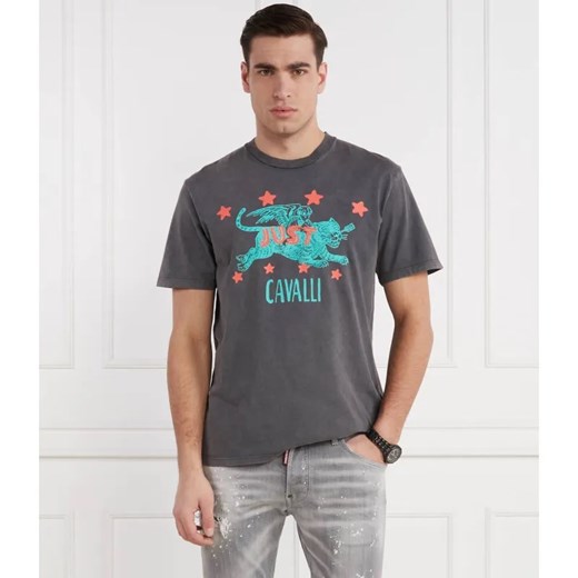 Just Cavalli T-shirt | Regular Fit ze sklepu Gomez Fashion Store w kategorii T-shirty męskie - zdjęcie 184990838