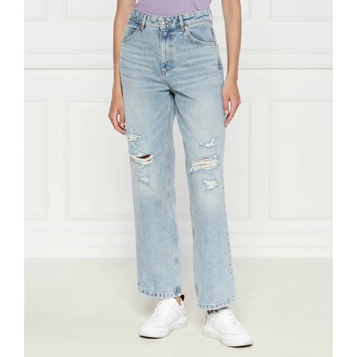 HUGO Jeansy Gisanna | Relaxed fit ze sklepu Gomez Fashion Store w kategorii Jeansy damskie - zdjęcie 184990875