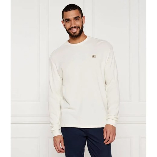 Calvin Klein Jeans Longsleeve | Regular Fit ze sklepu Gomez Fashion Store w kategorii T-shirty męskie - zdjęcie 184990876
