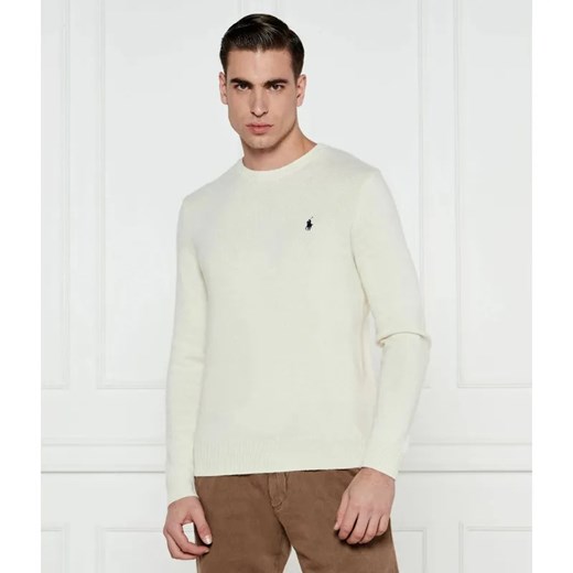 POLO RALPH LAUREN Wełniany sweter | Regular Fit ze sklepu Gomez Fashion Store w kategorii Swetry męskie - zdjęcie 184990889