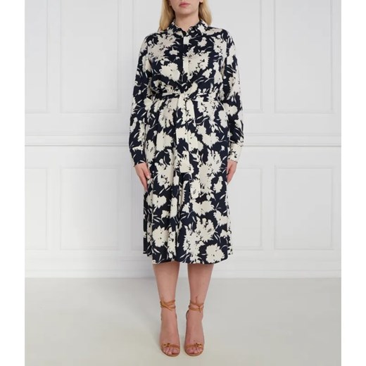 Persona by Marina Rinaldi Sukienka z paskiem plus size ze sklepu Gomez Fashion Store w kategorii Sukienki - zdjęcie 184990919
