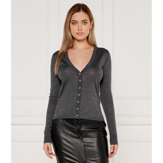 Pinko Wełniany kardigan | Regular Fit ze sklepu Gomez Fashion Store w kategorii Swetry damskie - zdjęcie 184991015