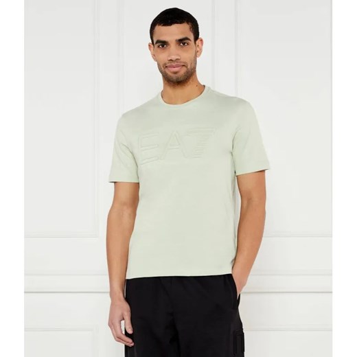 EA7 T-shirt | Regular Fit ze sklepu Gomez Fashion Store w kategorii T-shirty męskie - zdjęcie 184991085