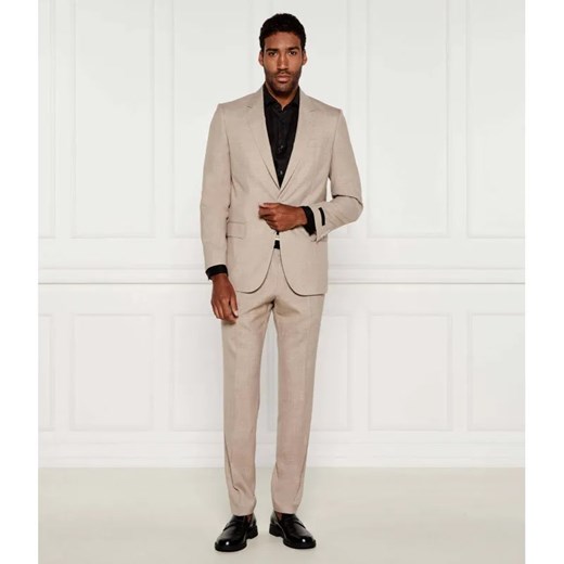 BOSS BLACK Wełniany garnitur BECKHAM x Boss | Regular Fit | z dodatkiem jedwabiu ze sklepu Gomez Fashion Store w kategorii Garnitury męskie - zdjęcie 184991135