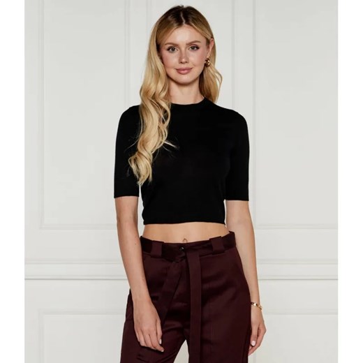 Pinko Wełniana bluzka | Slim Fit ze sklepu Gomez Fashion Store w kategorii Bluzki damskie - zdjęcie 184991596