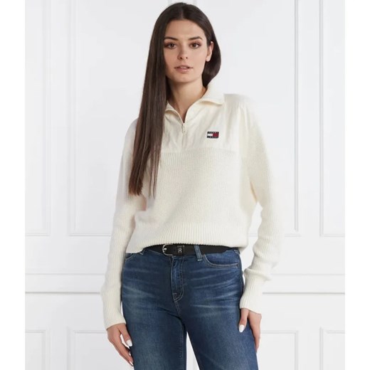 Tommy Jeans Sweter | Regular Fit ze sklepu Gomez Fashion Store w kategorii Swetry damskie - zdjęcie 184991608
