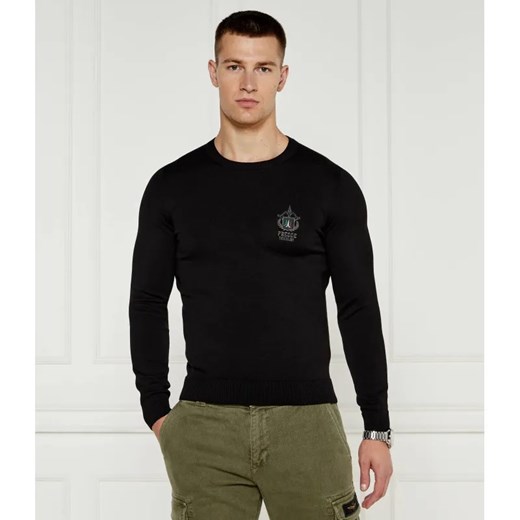 Aeronautica Militare Sweter | Regular Fit ze sklepu Gomez Fashion Store w kategorii Swetry męskie - zdjęcie 184991695