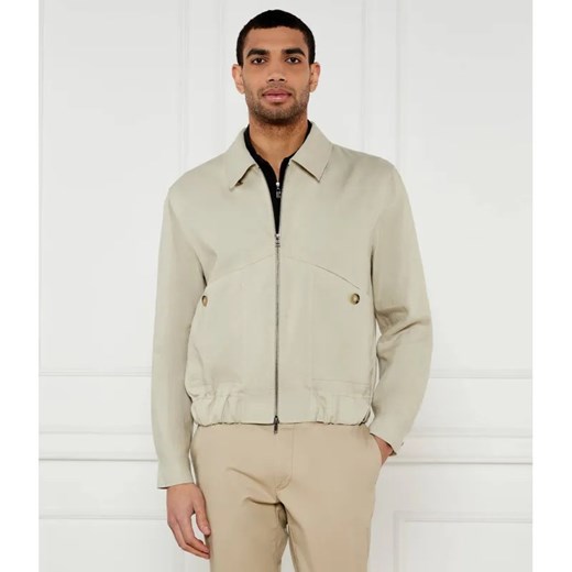 TIGER OF SWEDEN Lniana kurtka Eevert | Regular Fit ze sklepu Gomez Fashion Store w kategorii Kurtki męskie - zdjęcie 184991726