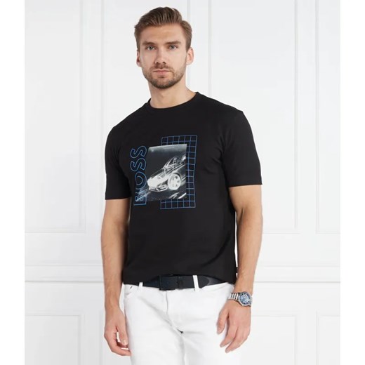 BOSS BLACK T-shirt Tiburt | Regular Fit ze sklepu Gomez Fashion Store w kategorii T-shirty męskie - zdjęcie 184991757
