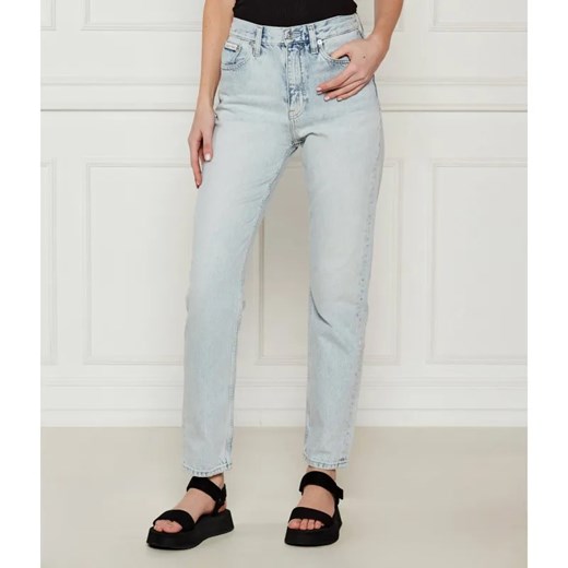 Calvin Klein Jeans Jeansy AUTHENTIC | Slim Fit ze sklepu Gomez Fashion Store w kategorii Jeansy damskie - zdjęcie 184991857