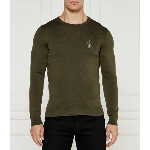 Aeronautica Militare Sweter | Regular Fit ze sklepu Gomez Fashion Store w kategorii Swetry męskie - zdjęcie 184991875