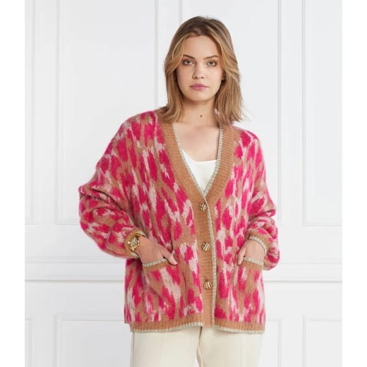 Liu Jo Kardigan | Regular Fit | z dodatkiem wełny ze sklepu Gomez Fashion Store w kategorii Swetry damskie - zdjęcie 184991925