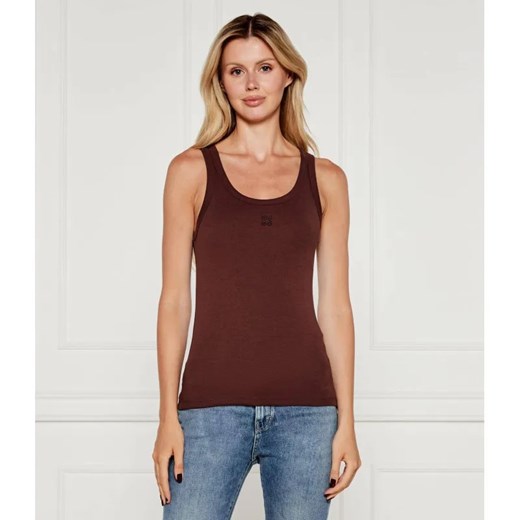 HUGO Top Datamia | Slim Fit ze sklepu Gomez Fashion Store w kategorii Bluzki damskie - zdjęcie 184991936
