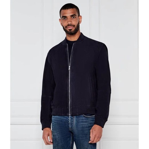 BOSS BLACK Skórzana kurtka bomber H-Muller | Regular Fit ze sklepu Gomez Fashion Store w kategorii Kurtki męskie - zdjęcie 184991989