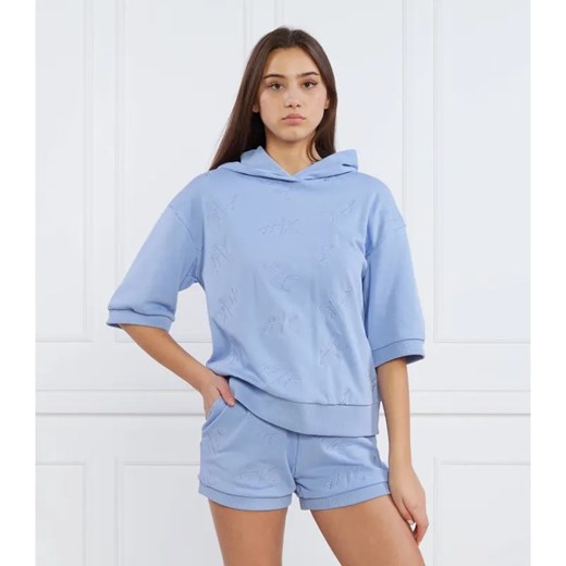 Armani Exchange Bluza | Regular Fit ze sklepu Gomez Fashion Store w kategorii Bluzy damskie - zdjęcie 184992027