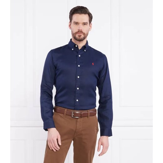 POLO RALPH LAUREN Lniana koszula | Custom fit ze sklepu Gomez Fashion Store w kategorii Koszule męskie - zdjęcie 184992079