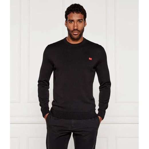 HUGO Sweter San Cassius | Regular Fit ze sklepu Gomez Fashion Store w kategorii Swetry męskie - zdjęcie 184992128