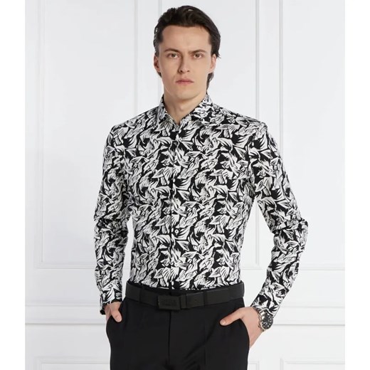 BOSS BLACK Koszula H-HANK-kent-C1 | Slim Fit ze sklepu Gomez Fashion Store w kategorii Koszule męskie - zdjęcie 184992269