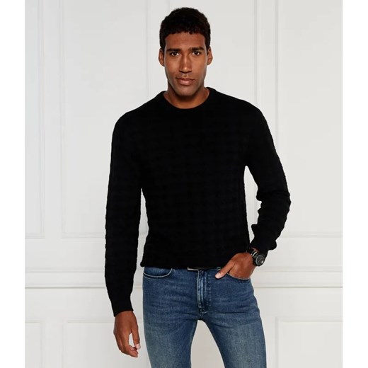 HUGO Sweter Steeth | Slim Fit ze sklepu Gomez Fashion Store w kategorii Swetry męskie - zdjęcie 184992276