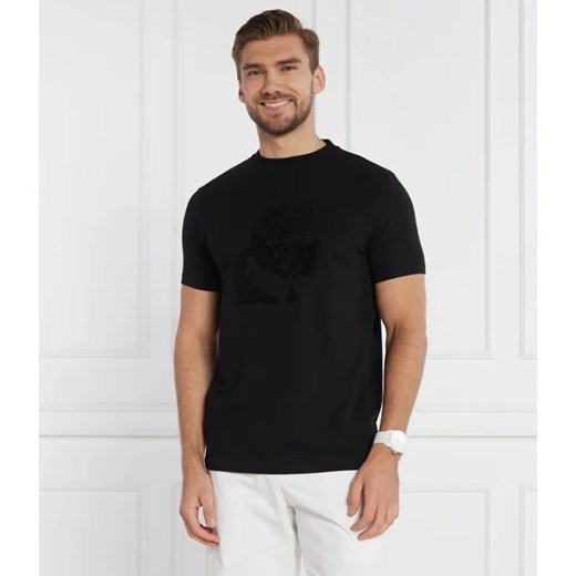 Karl Lagerfeld T-shirt CREWNECK | Regular Fit ze sklepu Gomez Fashion Store w kategorii T-shirty męskie - zdjęcie 184992297