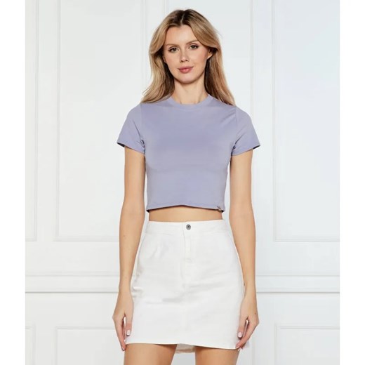 Calvin Klein Jeans T-shirt | Cropped Fit ze sklepu Gomez Fashion Store w kategorii Bluzki damskie - zdjęcie 184992305