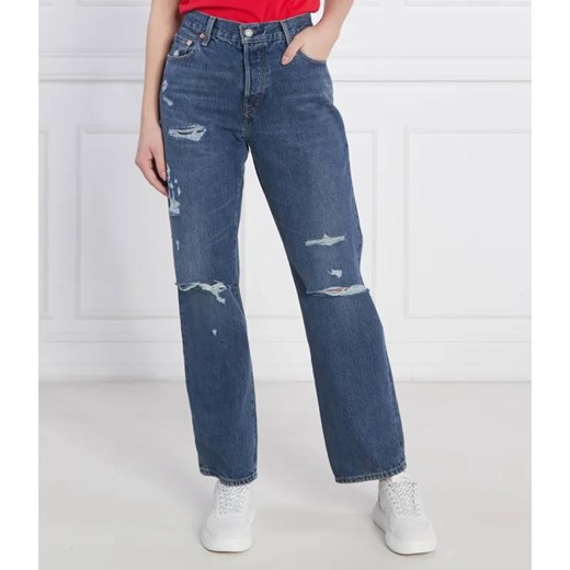 Levi's Jeansy INDIGO DESTRUCTE | Regular Fit ze sklepu Gomez Fashion Store w kategorii Jeansy damskie - zdjęcie 184992326