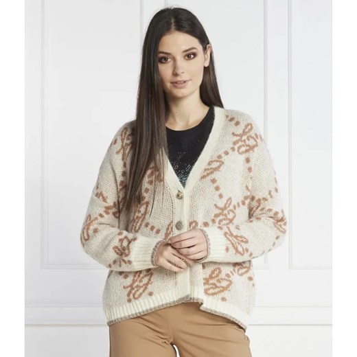 Liu Jo Kardigan | Regular Fit | z dodatkiem wełny ze sklepu Gomez Fashion Store w kategorii Swetry damskie - zdjęcie 184992346