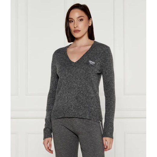Liu Jo Sweter | Regular Fit | z dodatkiem wełny ze sklepu Gomez Fashion Store w kategorii Swetry damskie - zdjęcie 184992355