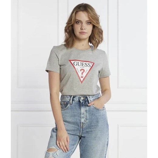 GUESS T-shirt | Regular Fit ze sklepu Gomez Fashion Store w kategorii Bluzki damskie - zdjęcie 184992395