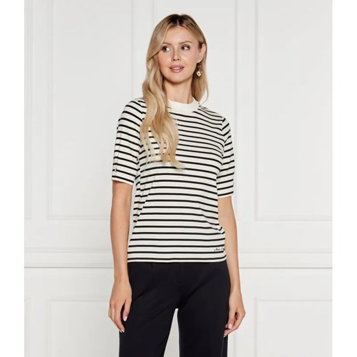 Marc Cain T-shirt | Slim Fit ze sklepu Gomez Fashion Store w kategorii Bluzki damskie - zdjęcie 184992477