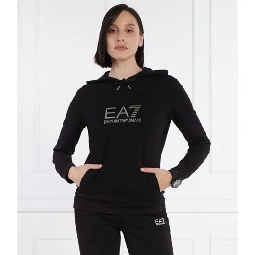 EA7 Bluza | Regular Fit ze sklepu Gomez Fashion Store w kategorii Bluzy damskie - zdjęcie 184992559