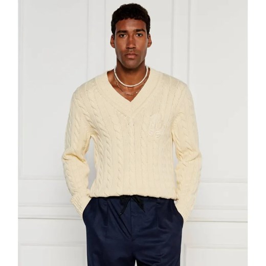 HUGO Sweter Sacoss | Regular Fit ze sklepu Gomez Fashion Store w kategorii Swetry męskie - zdjęcie 184992565