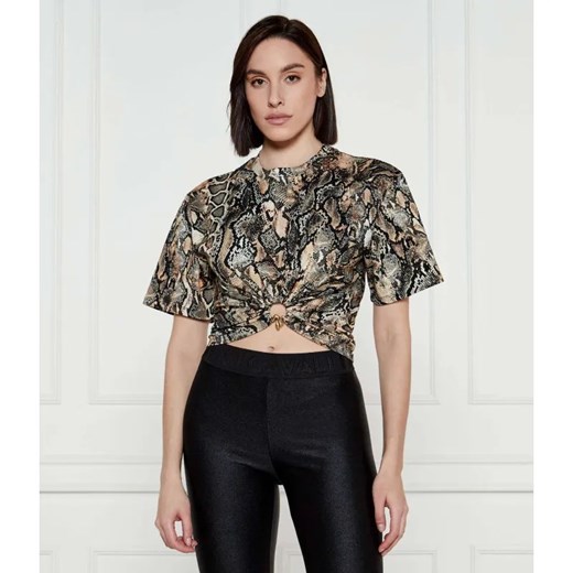Just Cavalli Bluzka | Cropped Fit ze sklepu Gomez Fashion Store w kategorii Bluzki damskie - zdjęcie 184992569